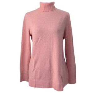 APT 9 Cashmere Pink Turtleneck Sweater Medium